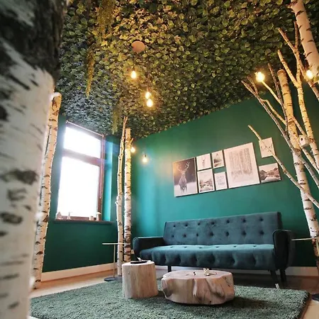 Апартаменты Wood Lodge Mit Kinderzimmer I Messe L City L Flughafen L Hbf