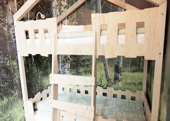 Apartman Wood Mit Kinderzimmer I Messe L L Flughafen L Hbf *