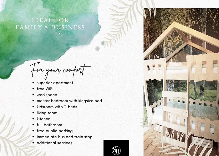 Lejlighed Wood Mit Kinderzimmer I Messe L L Flughafen L Hbf